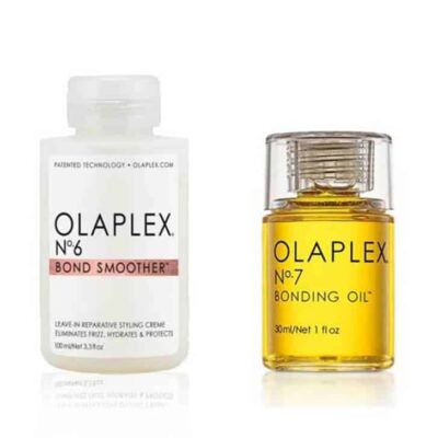 Olaplex Anti Frizz Hair Set (No.6 Bond Smoother 100ml + No.7 Bonding Oil 30ml)