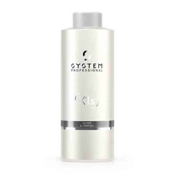 system professional extra silver shampoo 1000ml
