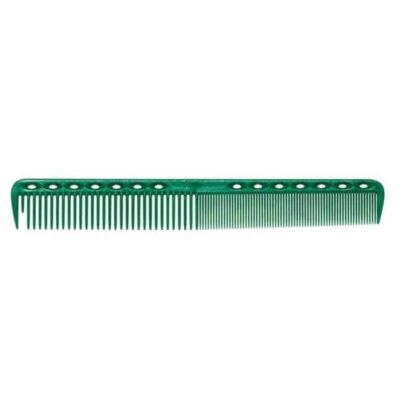 YS Park 335 Fine Cutting Comb Extra Long green