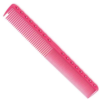 YS Park 336 Fine Cutting Comb Long Tooth pink