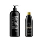 Keratin Nanocure Pre- Keratin Shampoo 1000ml & Angeldust 500ml