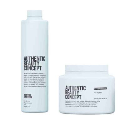 Authentic Beauty Concept Hydrate Cleanser 300ml And Hydrate Mask 200ml