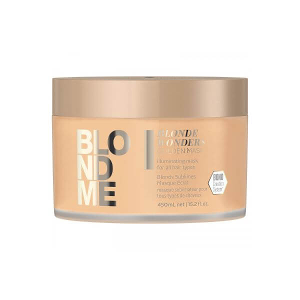 Schwarzkopf Professional BlondMe Blonde Wonders Golden Mask 450ml.