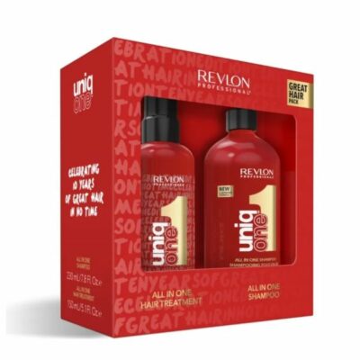 Uniq One Great Hair Pack (All In One Hair Treatment 150ml & All in One Shampoo 230ml)