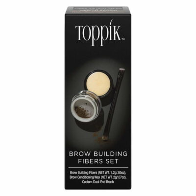 Toppik Brow Building Fibers Set Medium Brown 1.2g