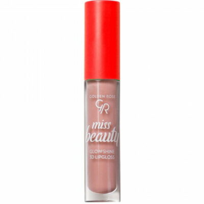 Golden Rose Miss Beauty Glow Shine 3D Lipgloss Nude Chic 4.5ml