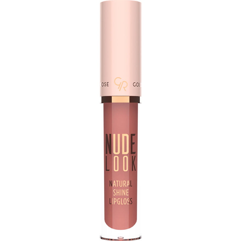 Golden Rose Nude Look Natural Shine Lipgloss 04 Peachy Nude 4.5ml