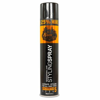 The Shave Factory Hair Styling Spray Ultra Strong 500ml