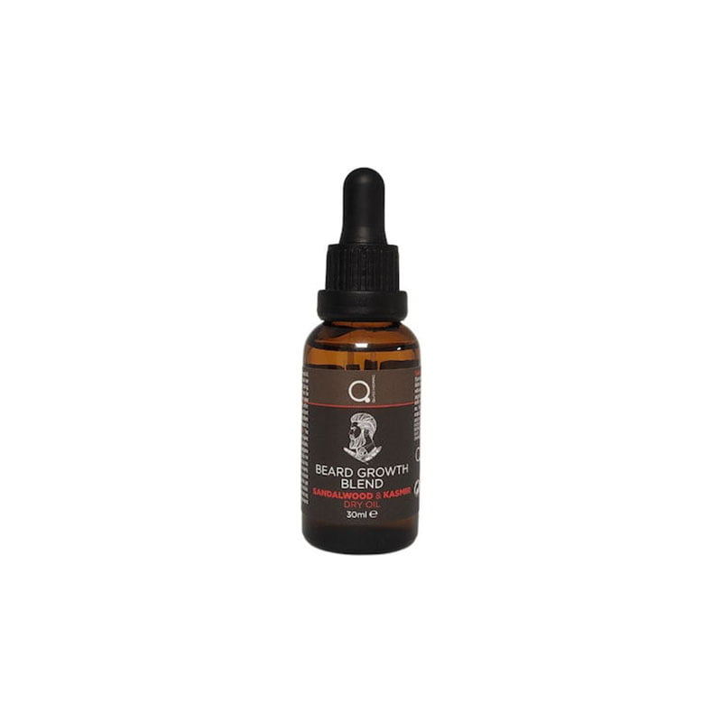 Qure Beard Dry Oil Growth Blend Sandalwood Kasmir 30ml