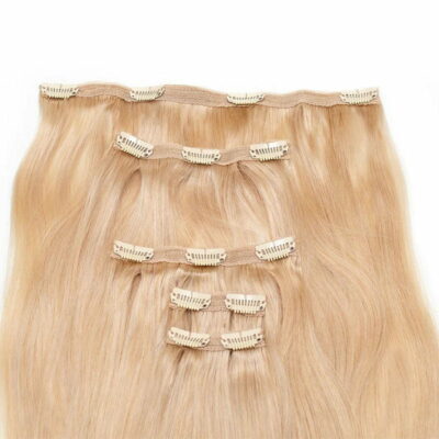 Seamless1 5 Peace Clip In Human Hair Extensions Vanilla