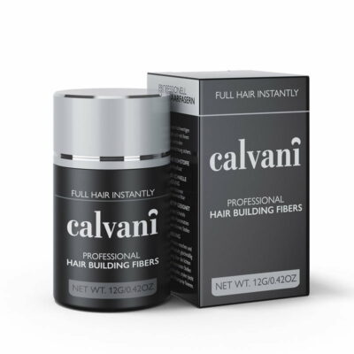 Calvani Hair Building Fibers Σκόνη Πύκνωσης 12g Καφέ-Καστανό
