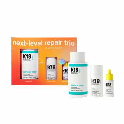 K18 Next Level Repair Trio Σαμπουάν Detox 250ml + Μάσκα Επανόρθωσης 50ml + Λάδι Επανόρθωσης 10ml