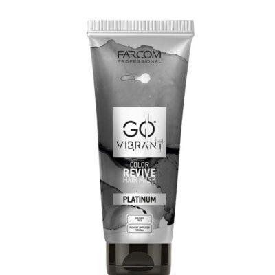 a gray and white hair mask