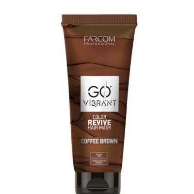 a brown plastic tube with a black cap