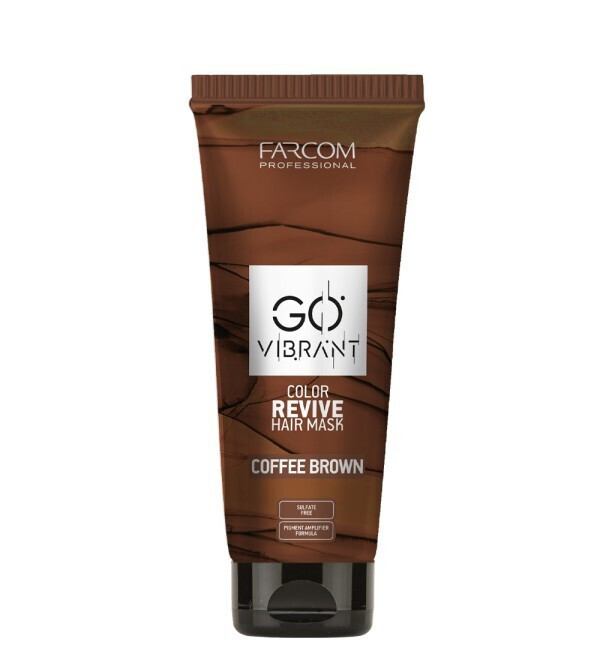 a brown plastic tube with a black cap