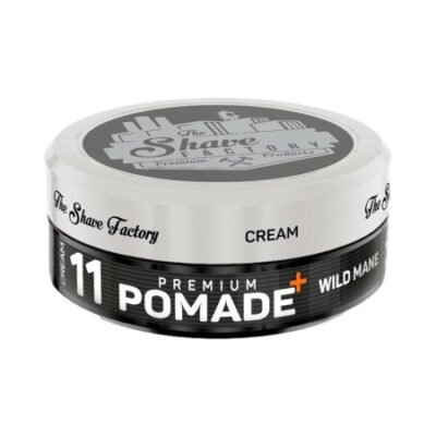 a black and white jar of pomade